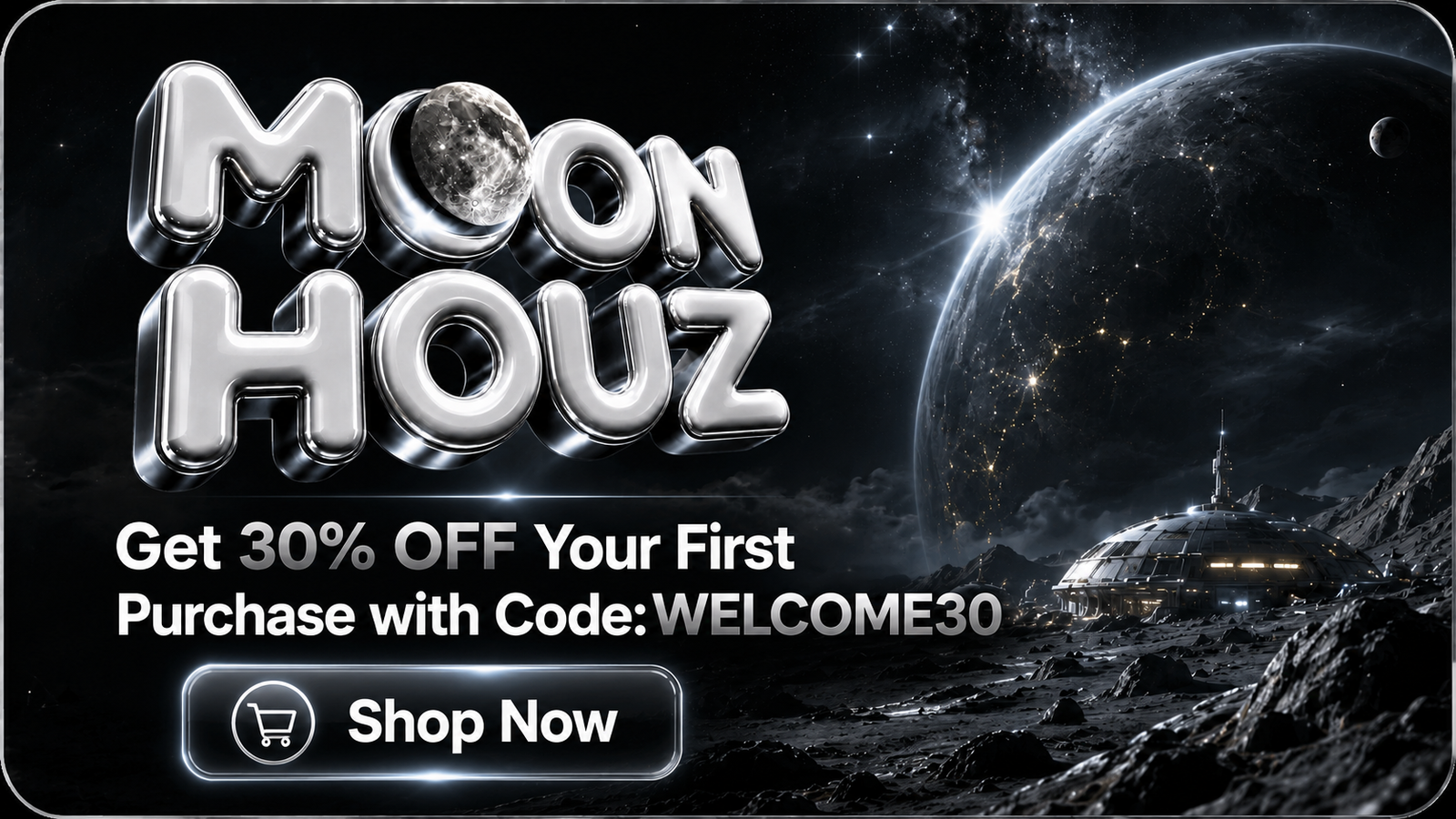 Moon Houz - Get 30% Off Your First Purchase